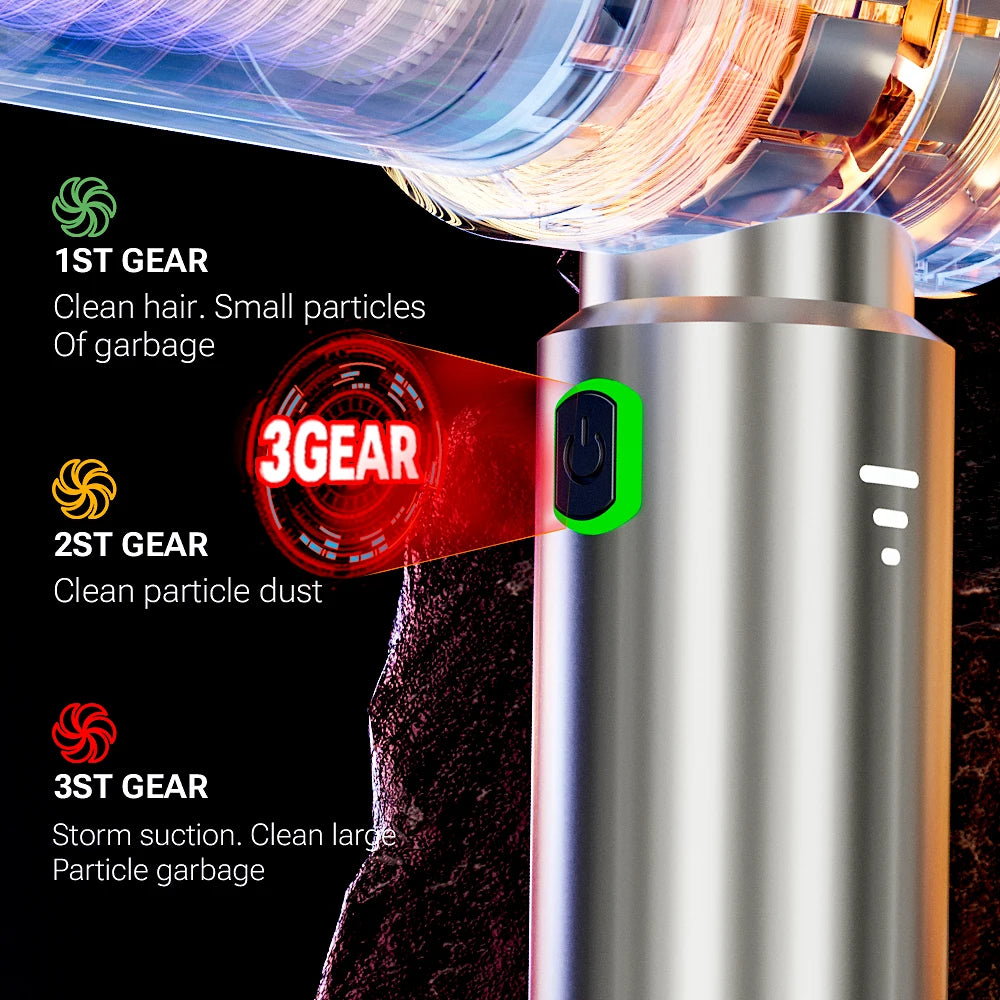 Premium Cordless Car Vacuum