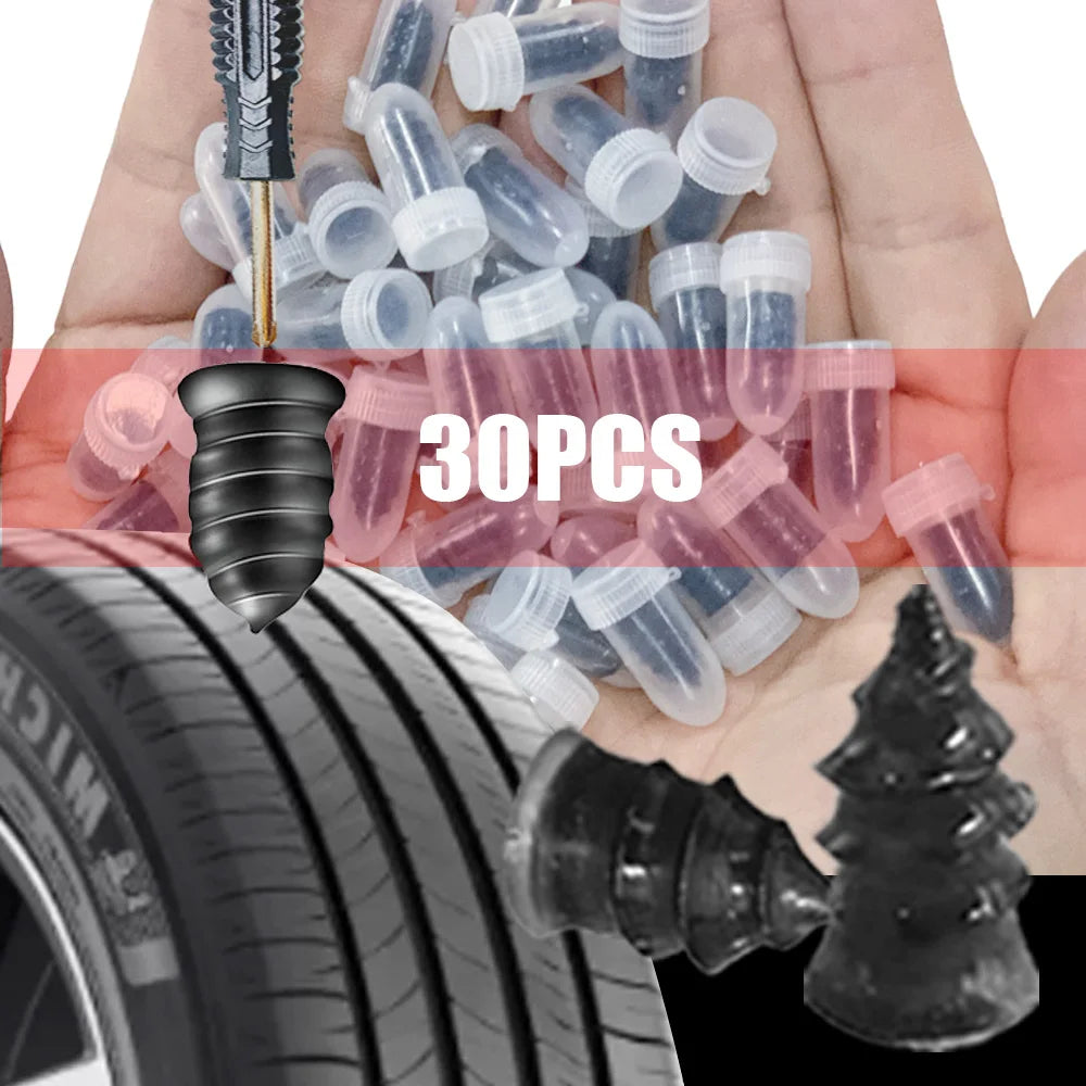 Universal Tire Repair Kit Plugs 10- Piece pack