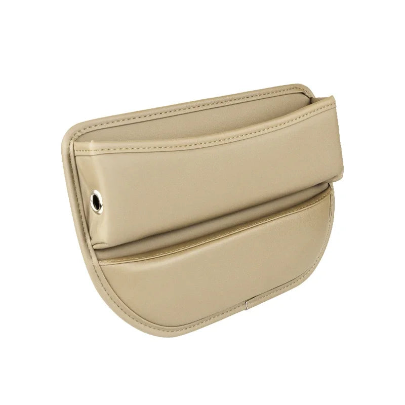 Premium Leather Car Seat Organizer