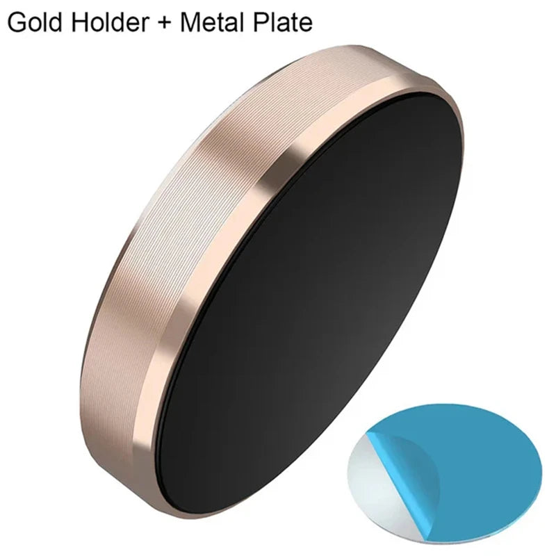 Universal Magnetic Car Phone Mount with Metal Plates