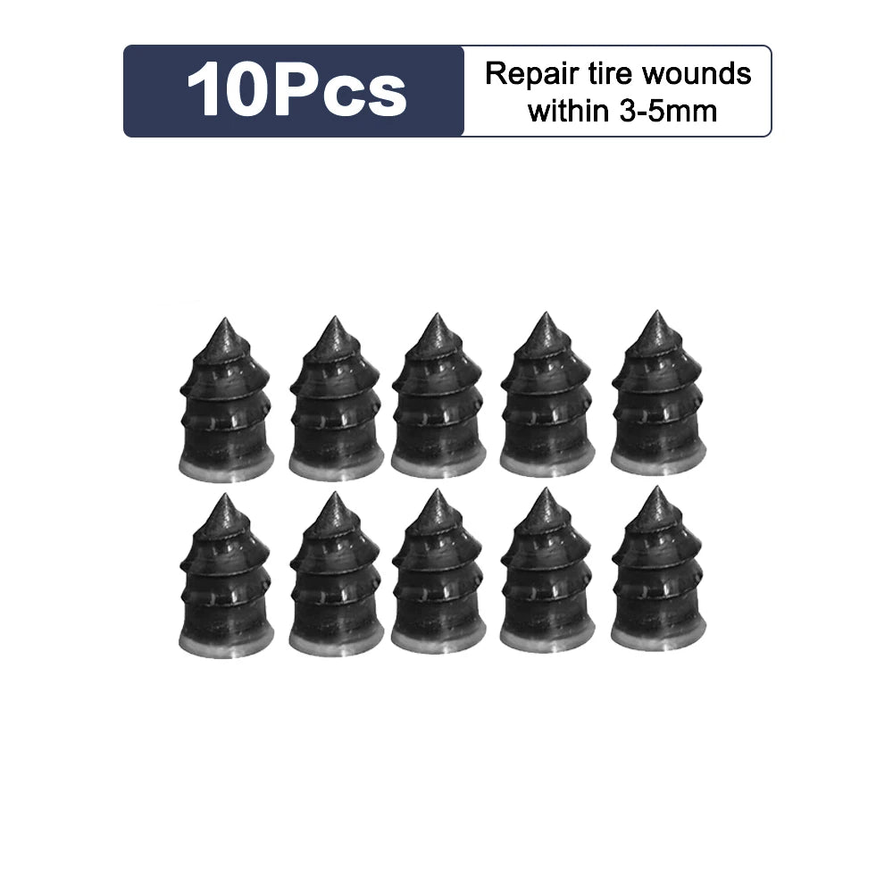 Universal Tire Repair Kit Plugs 10- Piece pack