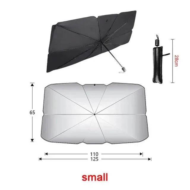 Foldable Umbrella Windshield Sunshade