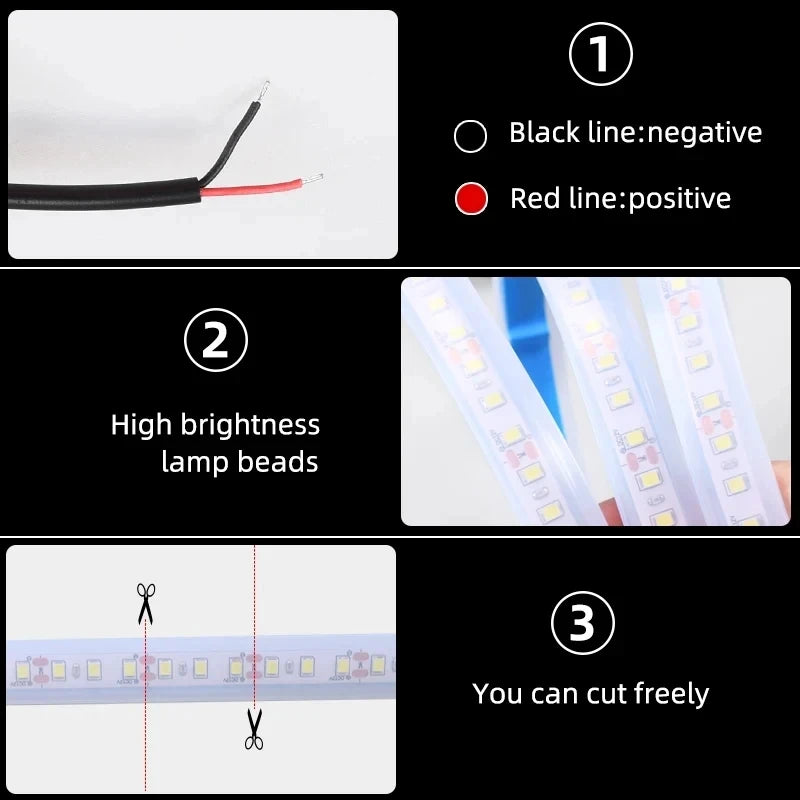 LED Daytime Running Light Strip for Cars