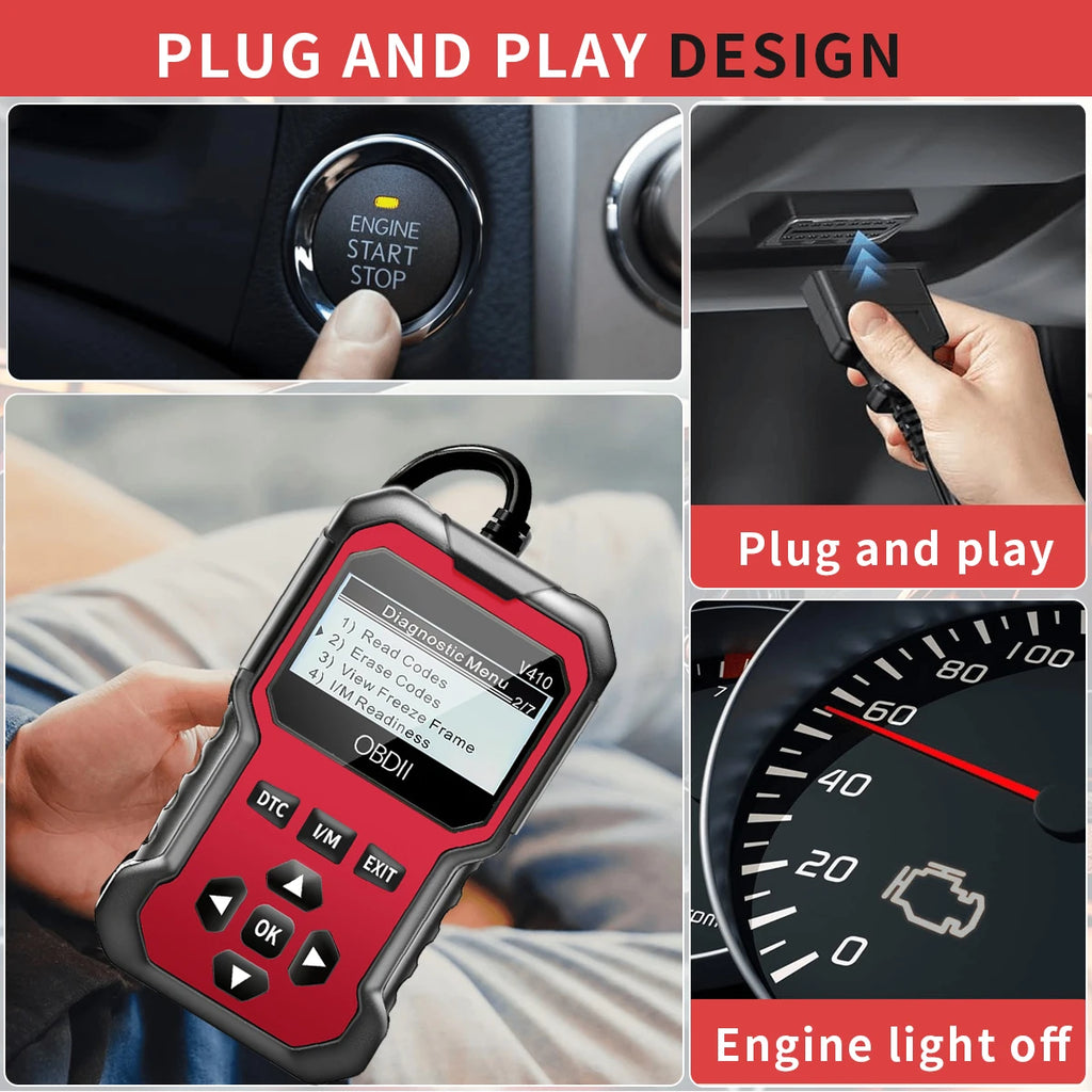 Universal OBD2 Car Diagnostic Scanner & Engine Code Reader