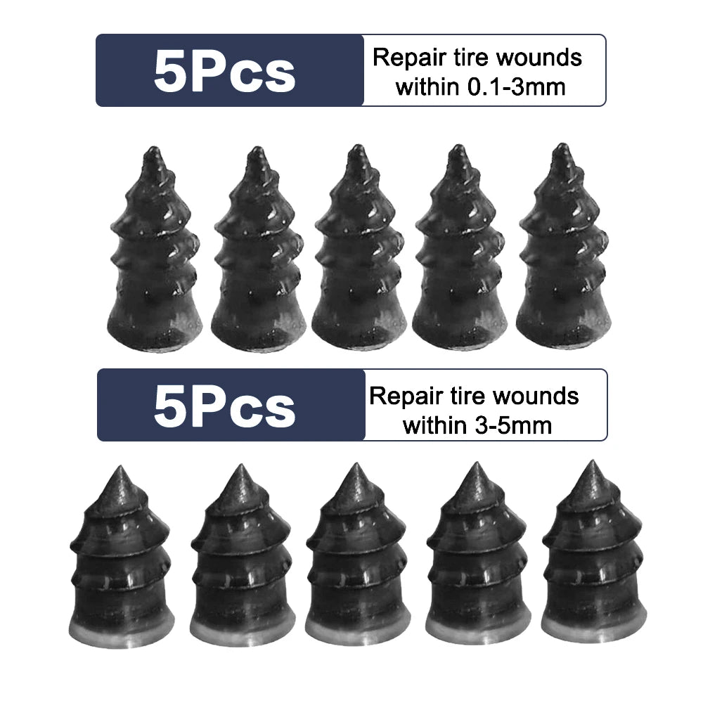 Universal Tire Repair Kit Plugs 10- Piece pack