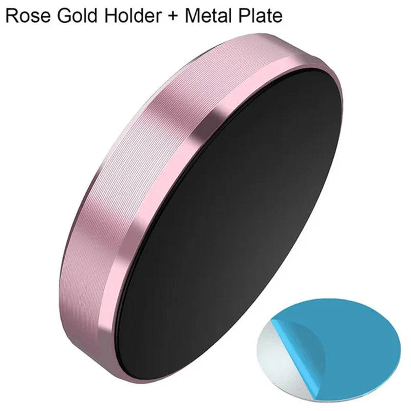 Universal Magnetic Car Phone Mount with Metal Plates