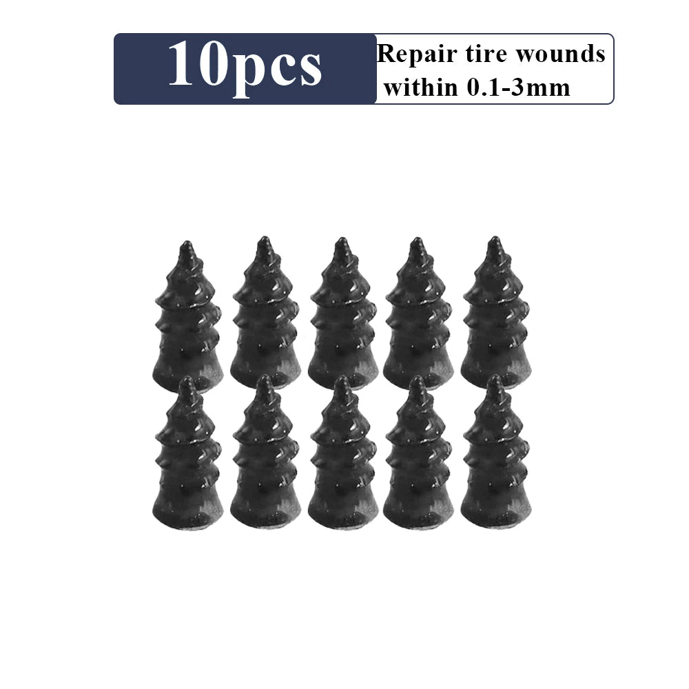 Universal Tire Repair Kit Plugs 10- Piece pack