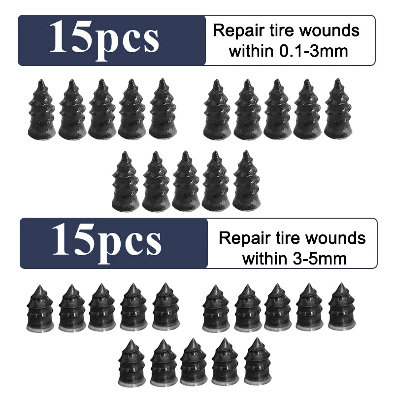 Universal Tire Repair Kit Plugs 10- Piece pack