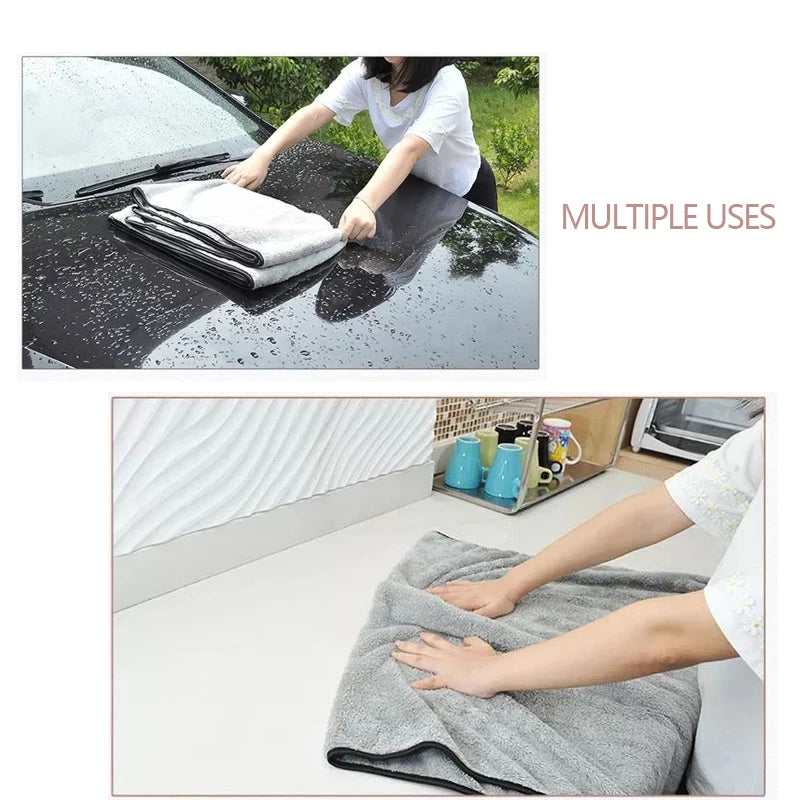 Premium Ultra- Soft Microfiber Car Drying & Detailing Towel